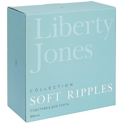 Сервировочное блюдо для торта 26 см Liberty Jones Soft Ripples белое