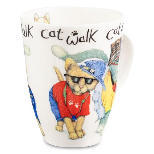 Кружка 400 мл Roy Kirkham Cats & dogs белая