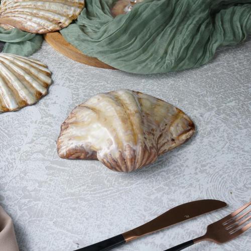 Блюдо для подачи 20*14,5 см h6 см 150 мл Pearl Shell Frutti di Mare P.L. [1]