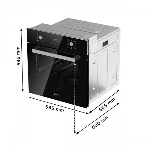 Электрический духовой шкаф 59,5 см Libhof DSN-7091B черный