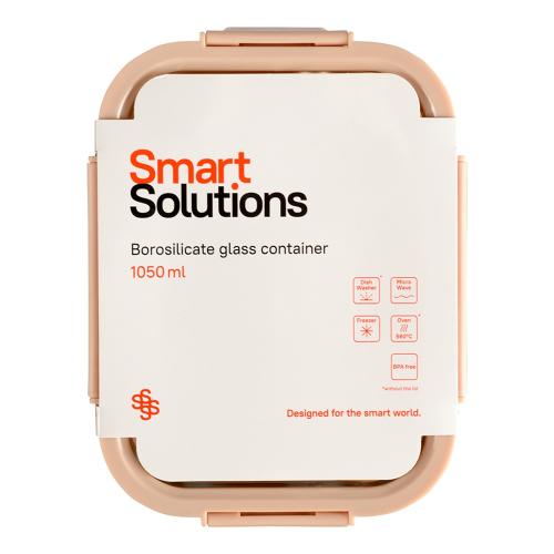 Контейнер 22х17х8 см 1,1 л Smart Solutions бежевый