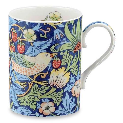 Кружка 11,5 см Royal Worcester Morris and Co голубоя