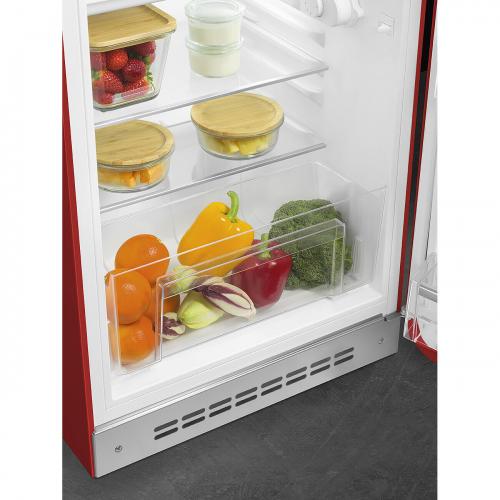 Холодильник 97х54,5 см SMEG 50’s Style FAB10RRD6 красный