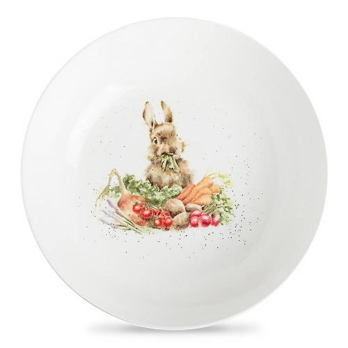 Салатник 25,5 см Royal Worcester Забавная фауна белый