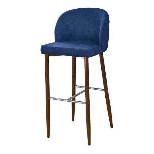 Барный стул 46х53 см M&K Оверленд синий