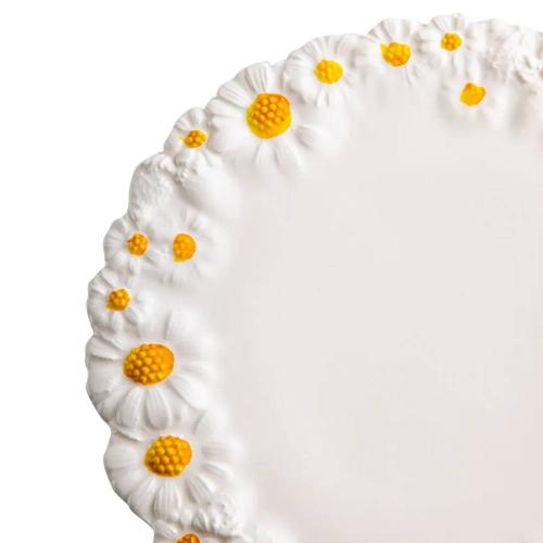 Тарелка закусочная 22 см Edelweiss Margherite белая