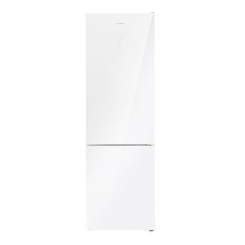 Холодильник 200х60 см Maunfeld MFF200NFW белый