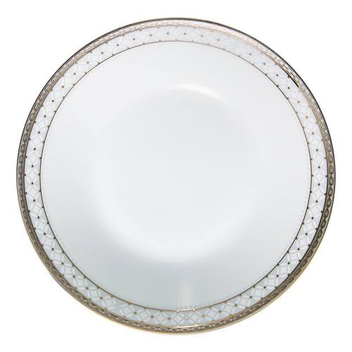 Салатник 14 см Noritake Rochester Platinum белый