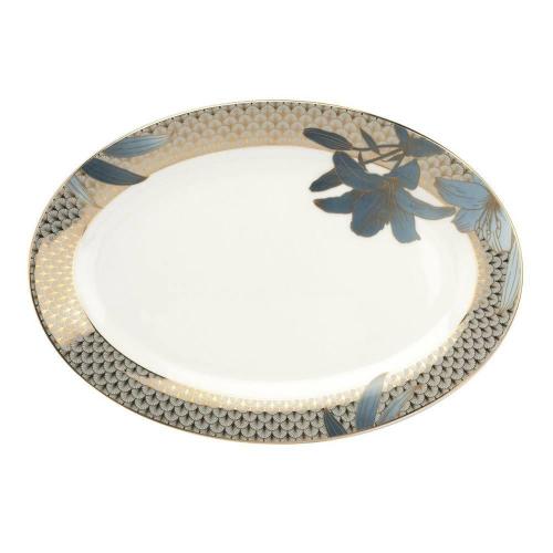 Блюдо 30 см Royal Worcester Blue Lily