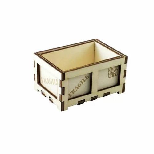 Ящик деревянный для подачи и сервировки 7х10х5,5 см The Bars Wood Box бежевый