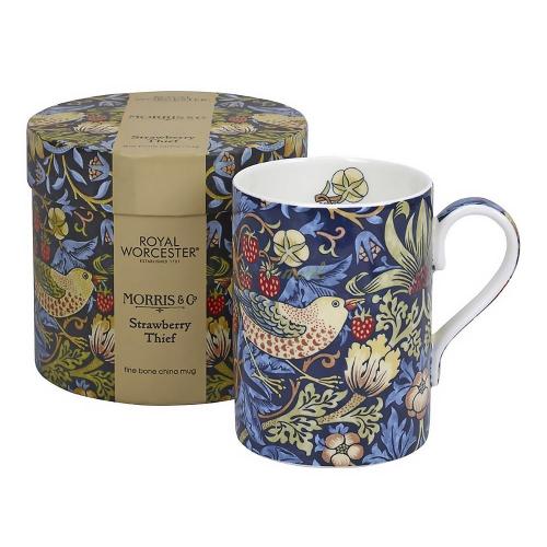 Кружка 11,5 см Royal Worcester Morris and Co голубоя