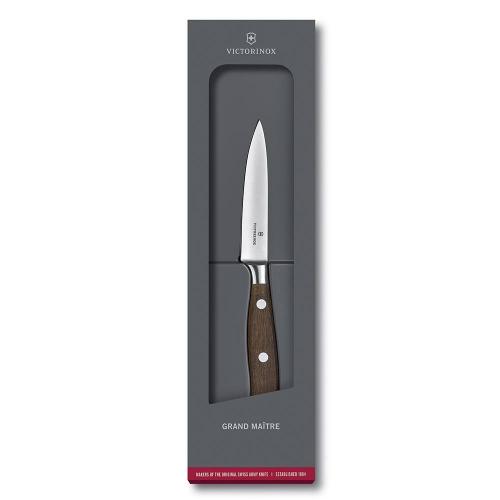 Кухонный нож универсальный 10 см Victorinox Grand Maitre коричневый