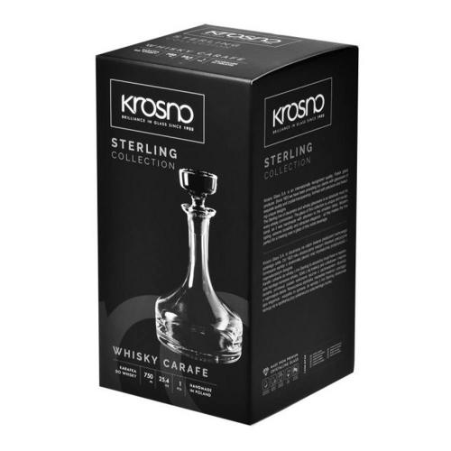 Графин для виски 750 мл Krosno Sterling