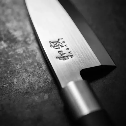 Нож овощной 10,2 см Kai Wasabi Black черный