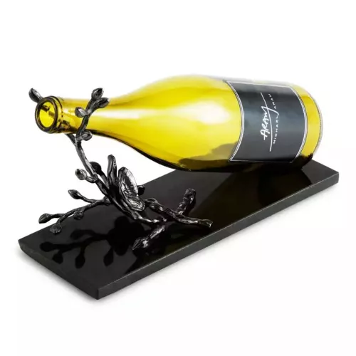 Подставка для бутылки 10х28 см Michael Aram Black Orchid черная