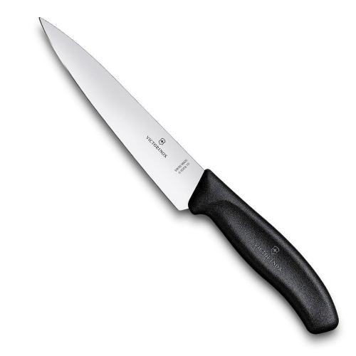 Нож разделочный 19 см Victorinox Swiss Classic черный