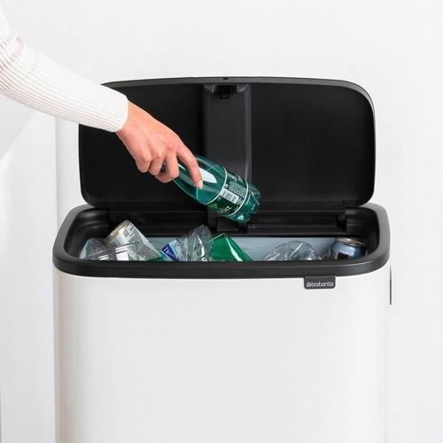 Мусорный бак 60 л Brabantia Bo Touch Bin Hi белый