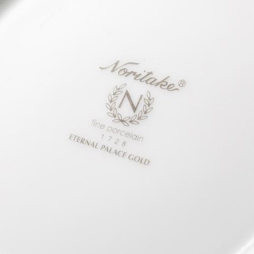 Чайная пара 240 мл Noritake Eternal Palace Gold белая