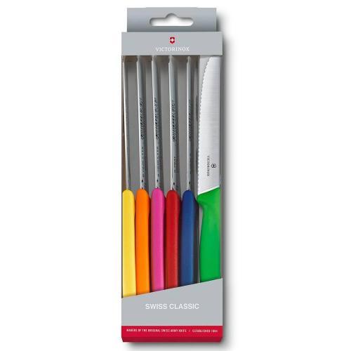 Набор ножей Victorinox Swiss Classic разноцветный 6 пр