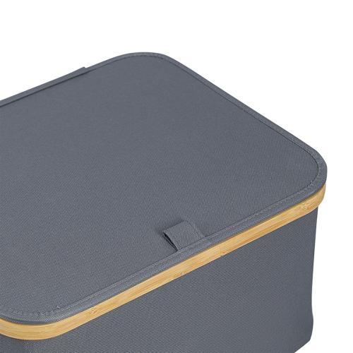 Корзина для белья 40х33 см 20 л Smart Solutions Neat Low серая
