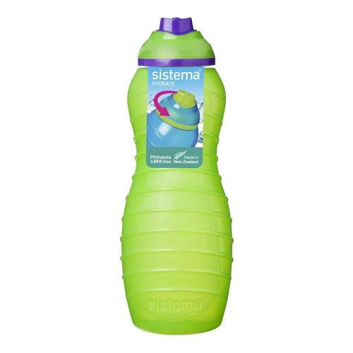 Бутылка для воды 700 мл Sistema Hydrate зеленая