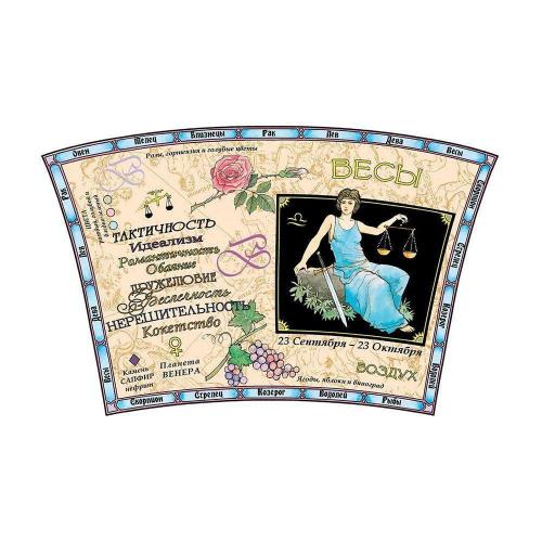 Кружка Весы 500 мл Dunoon Glencoe Zodiacs