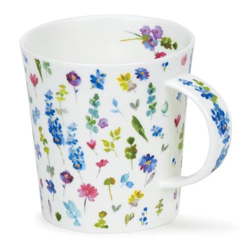 Кружка 480 мл Dunoon Cairngorm Belles Fleurs голубая