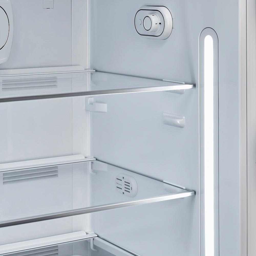 Холодильник однокамерный 153х60 см Smeg 50's Style FAB28RPB5 голубой - 6 фото