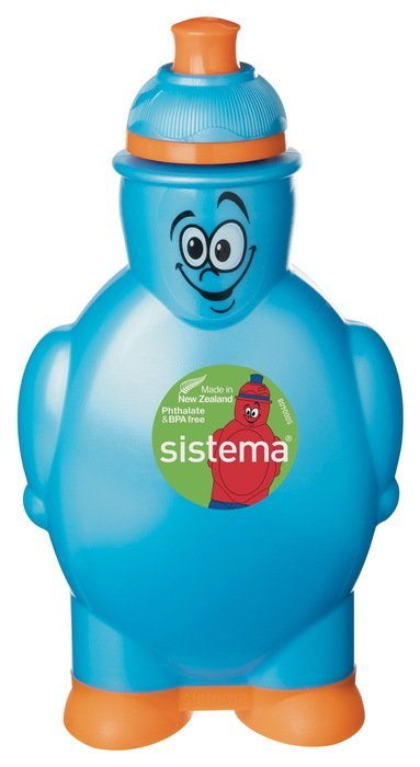 Бутылка 0,35 л Sistema Hydrate голубая - 1 фото