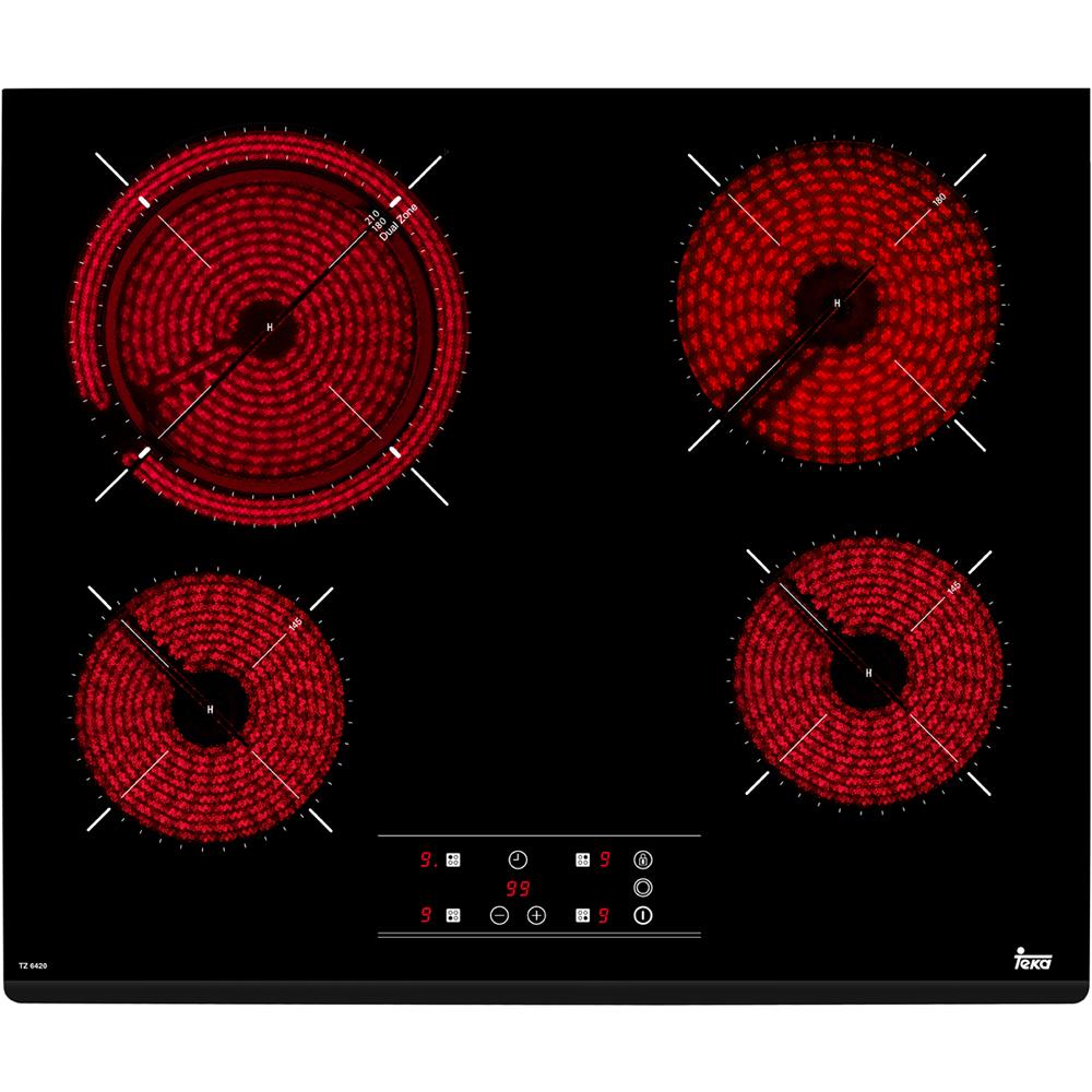 Электрическая варочная панель 60х51 см Teka Total TZ 6420 черная - 1 фото