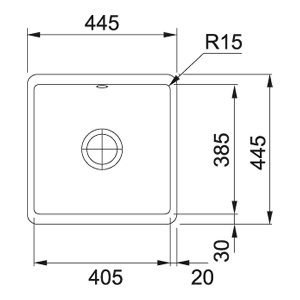 Мойка Franke KBK 110-50 белый