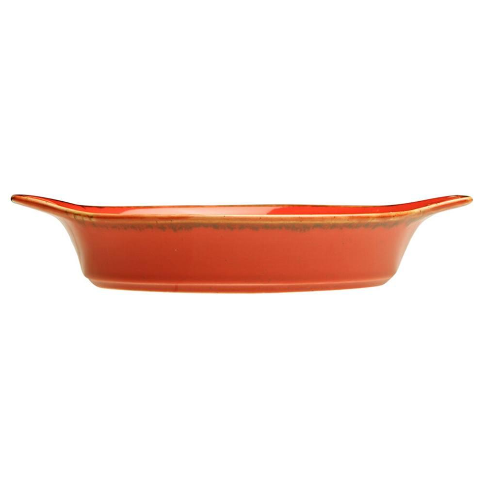 Сковорода для запекания 21 см Porland Seasons оранжевая - 4 фото