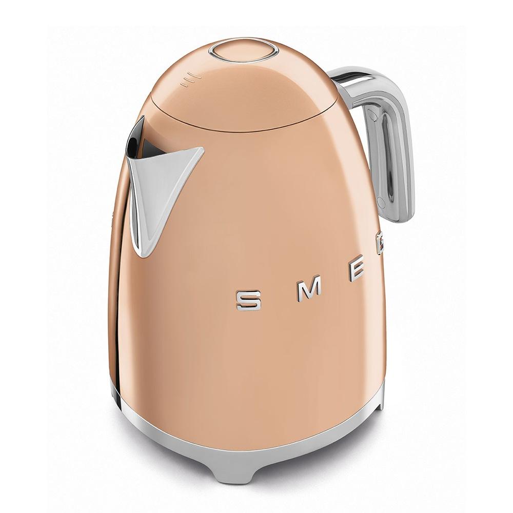Чайник электрический 1,7 л Smeg 50's Style KLF03RGEU розовое золото - 3 фото