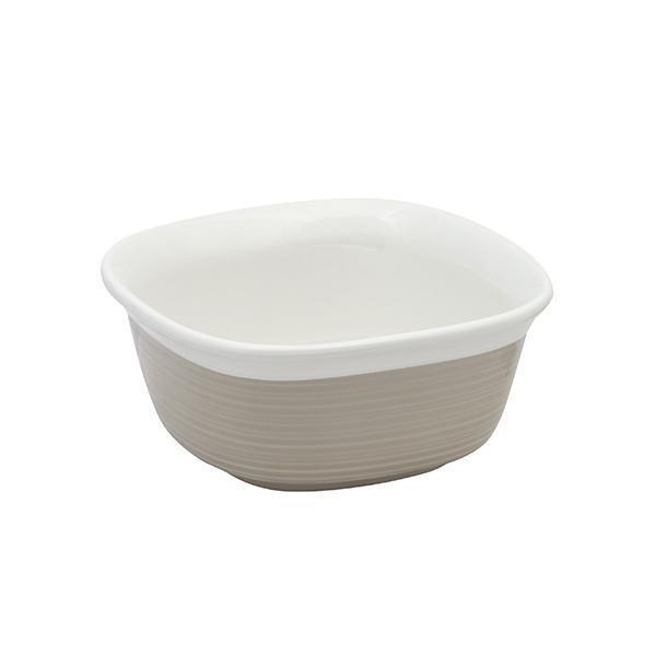 Форма для запекания 600 мл CorningWare Etch бежевая - 1 фото