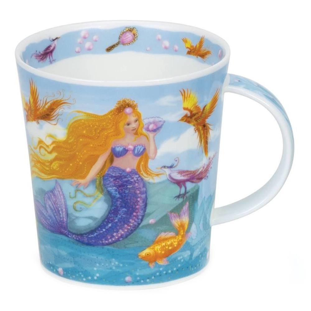 Кружка 320 мл Dunoon Lomond Mermaids фиолетовая - 1 фото