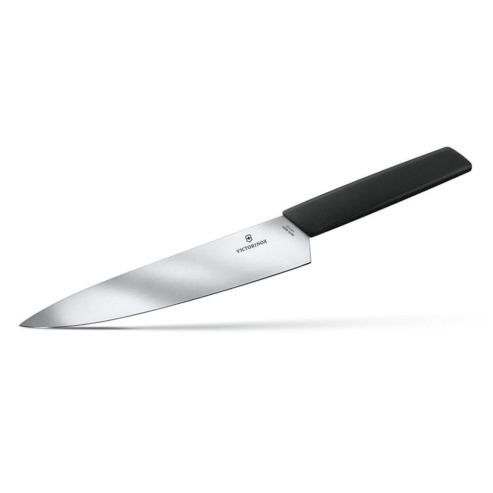 Нож 6 см лезвие. Victorinox swiss modern 6.9013.22b. ножи викторинокс разделочные. нож 22.
