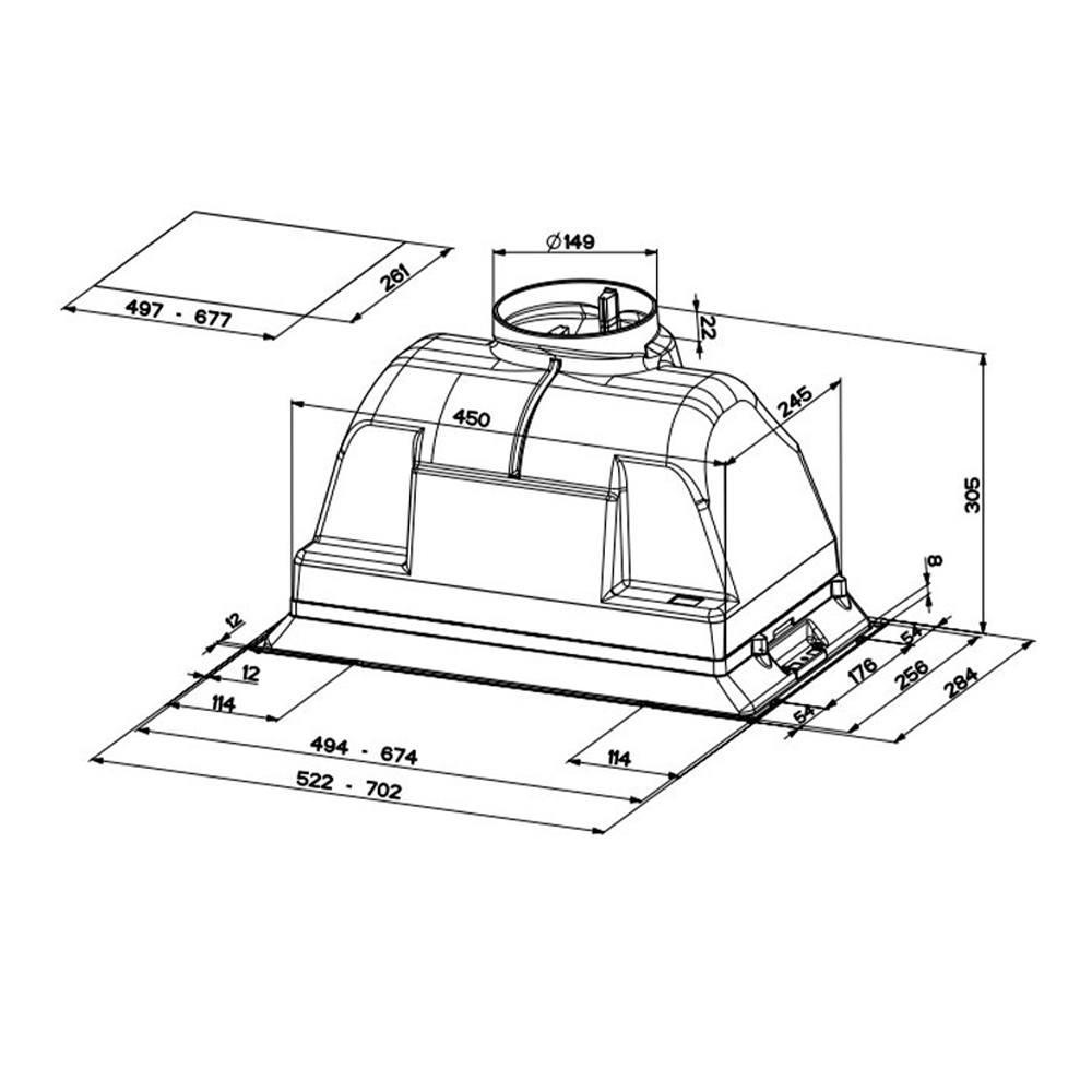 Faber smart ix a52 схема встраивания