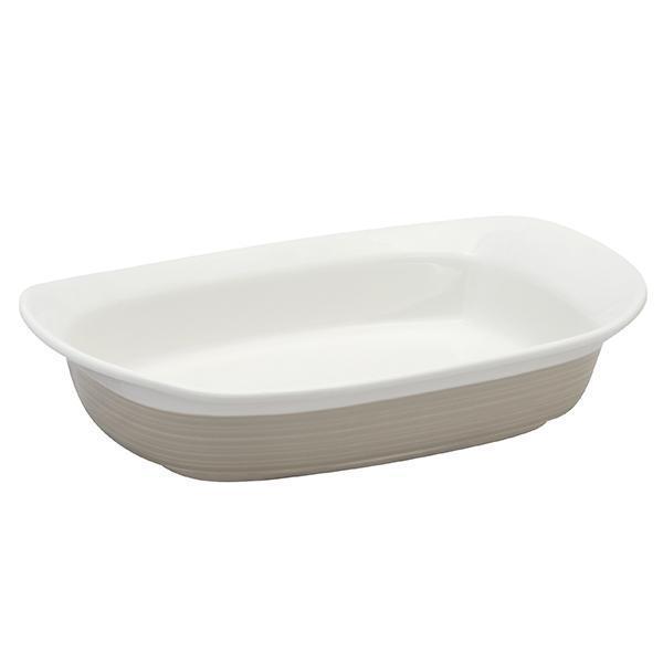 Форма для запекания 800 мл CorningWare Etch бежевая - 1 фото