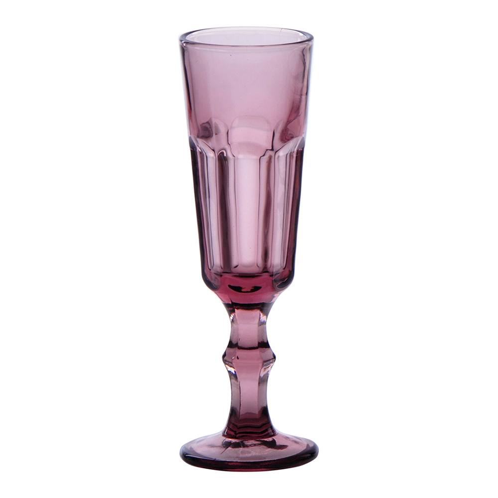 Бокал-флюте для шампанского 125 мл фиолетовый Purple Glass P.L. - BarWare  [6] (min 6 шт) в Москве, купить за 242 руб. (арт: 211100) —  интернет-магазин КитченТайм