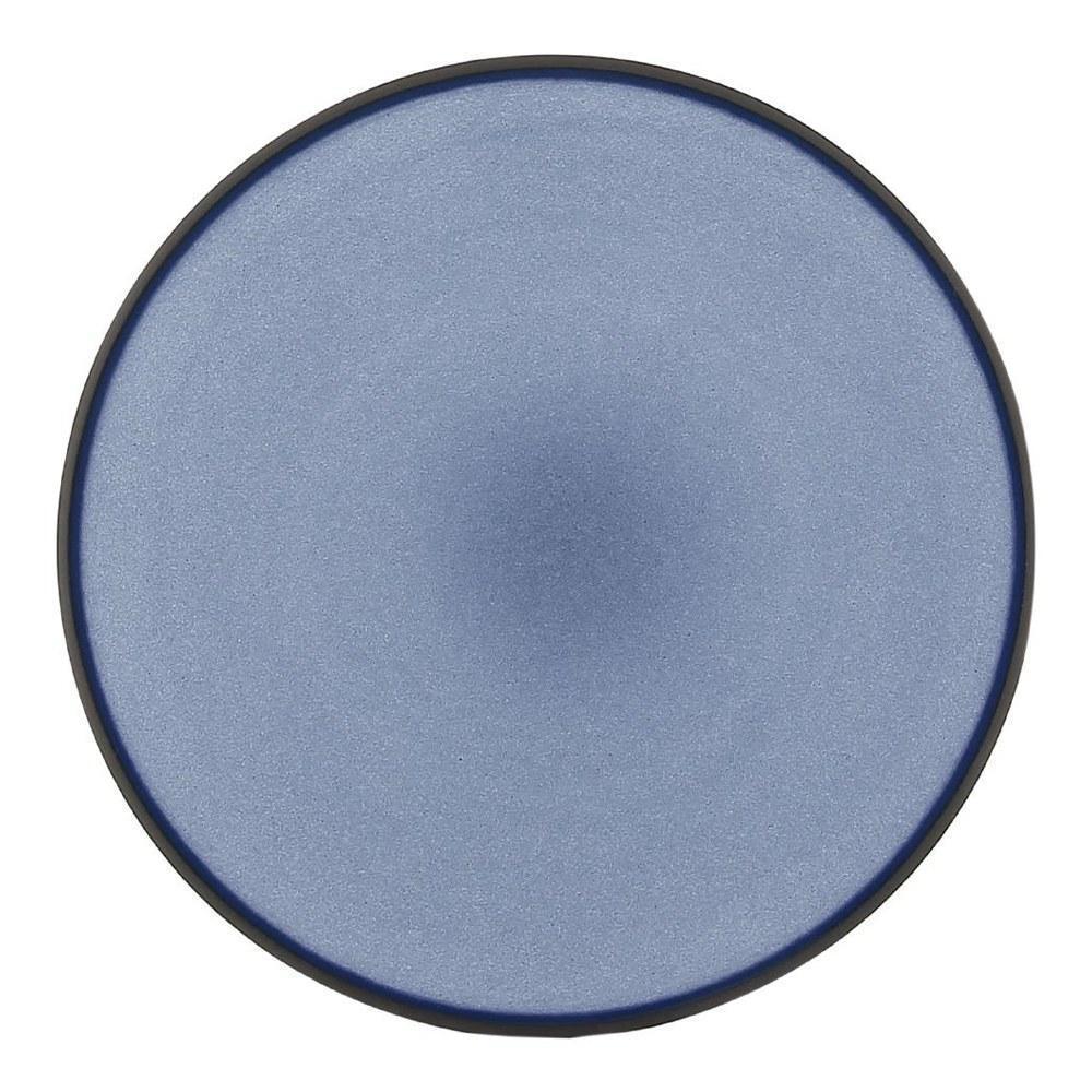 Тарелка десертная 21,5 см Revol Equinoxe синяя - 2 фото