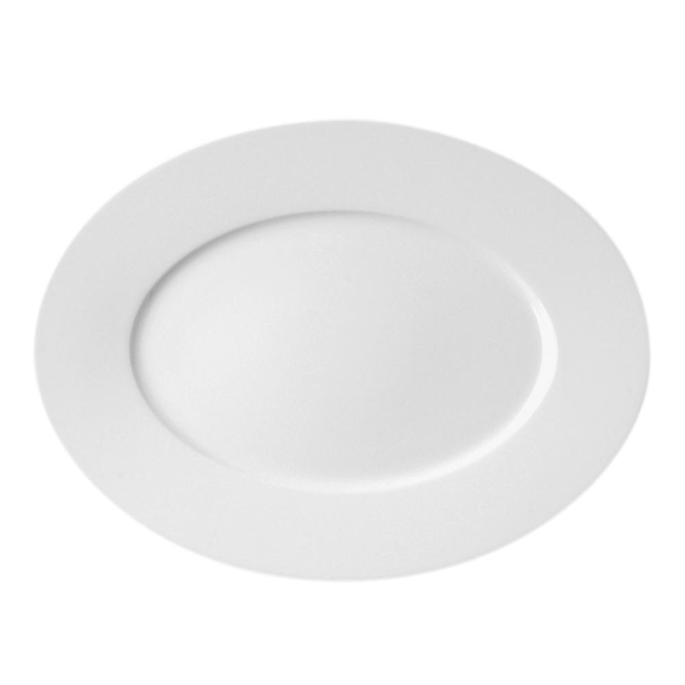 Тарелка овальная плоская RAK Porcelain Fine Dine 17*13 см - 1 фото