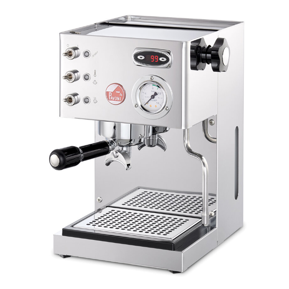 Рожковая кофемашина 26,5х29,5 см La Pavoni Casabar LPMCSR02EU стальная в  Москве, купить за 122890 руб. (арт: 182606) — интернет-магазин КитченТайм