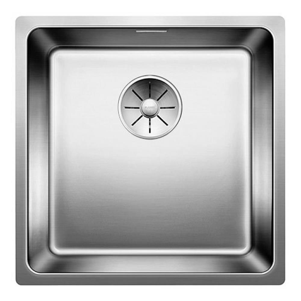 Кухонная мойка 44х44 см Blanco Andano 400-IF нержавеющая сталь с зеркальной полировкой - 3 фото