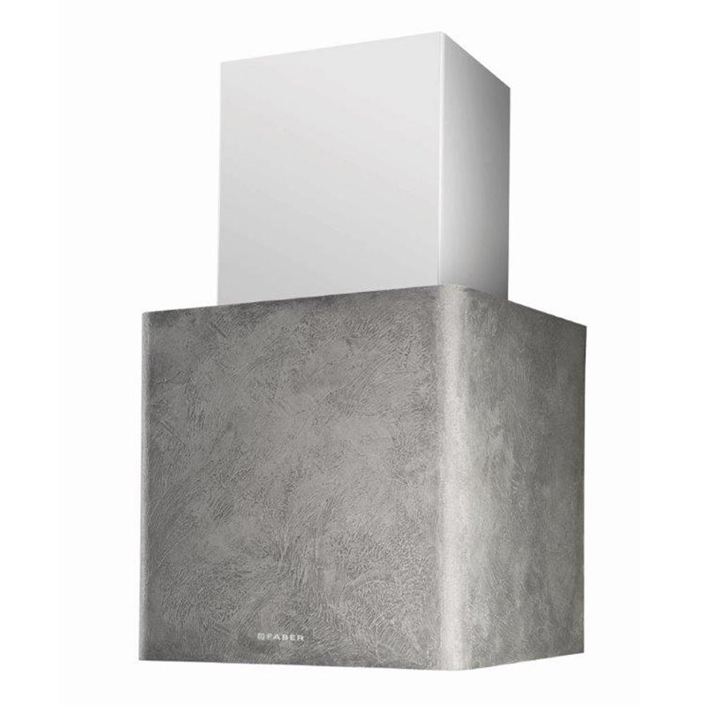 Настенная вытяжка 45 см Faber Kitchen Studio Lithos Concrete A45 цемент ...