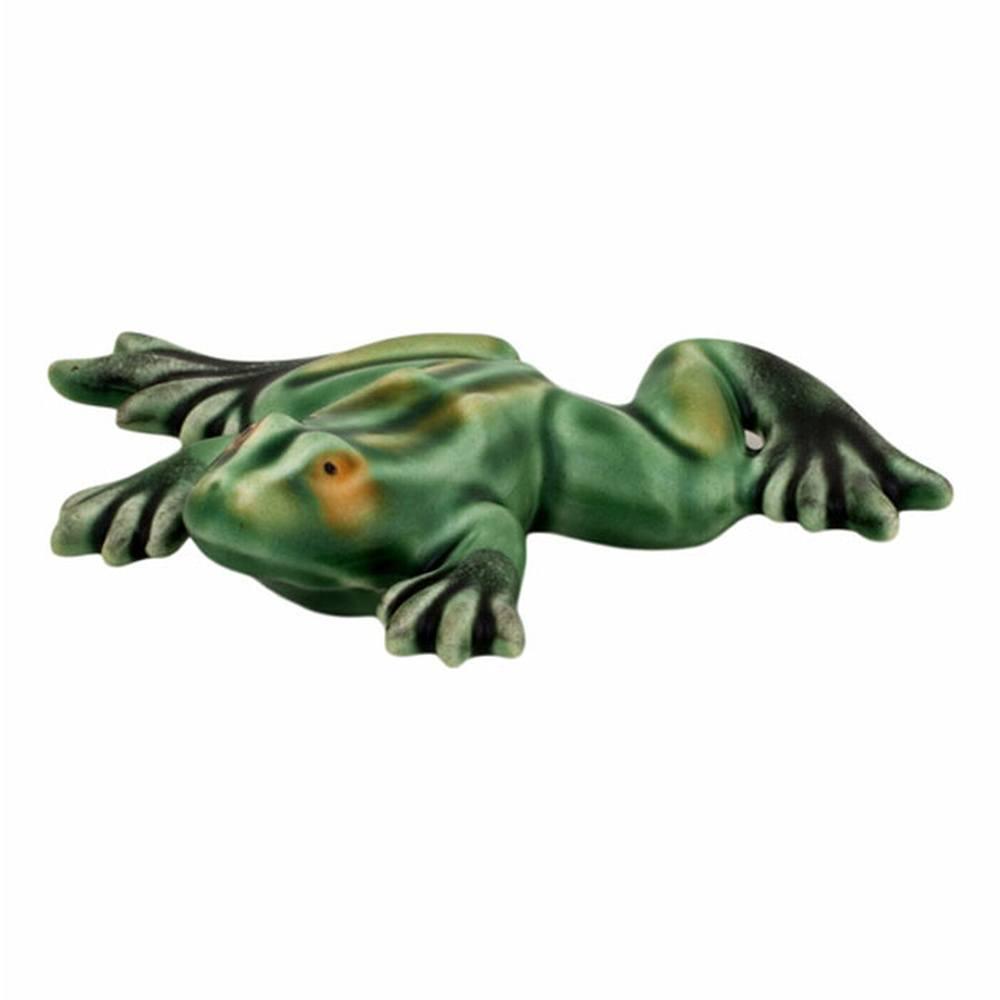 Фигурка Лягушка 12х9х2,5 см Bordallo Pinheiro Frogs зеленая - 1 фото