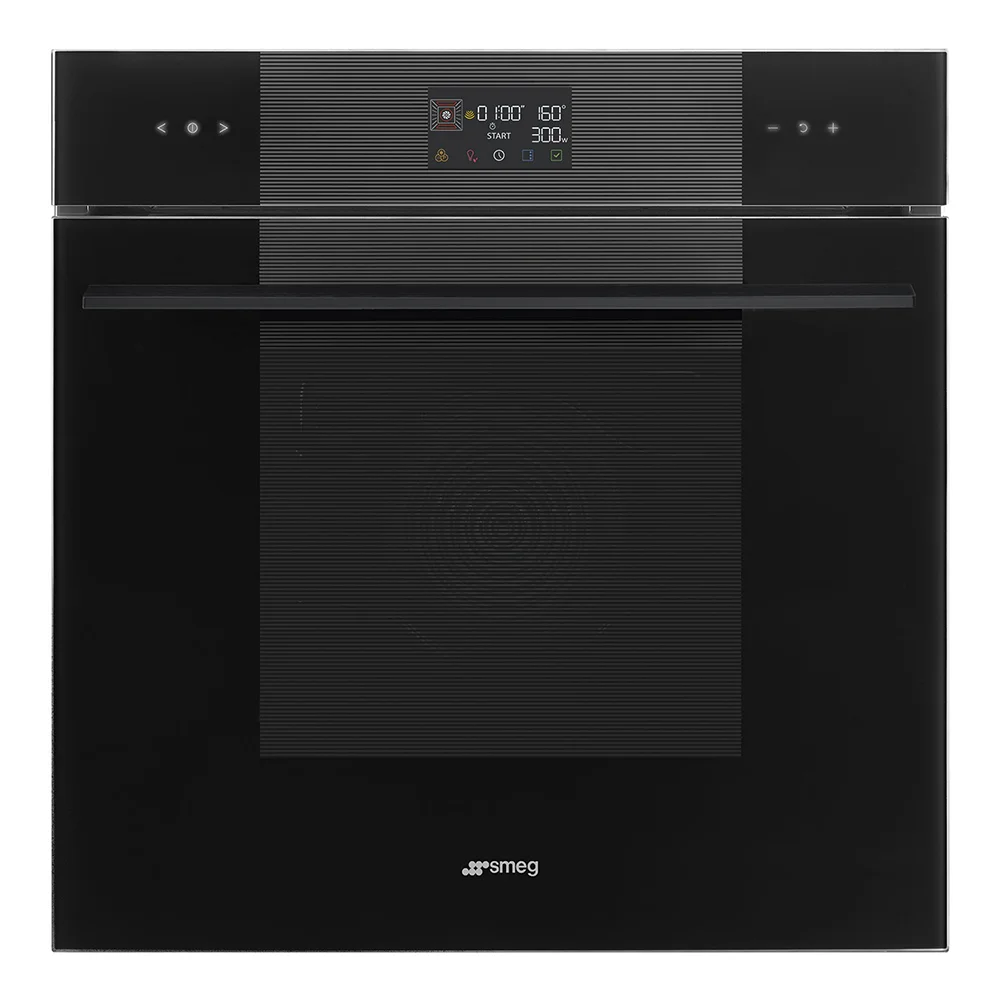 Электрический духовой шкаф 59,7 см Smeg Linea SO6102M2B3 черный в Москве,  купить за 267490 руб. (арт: 201622) — интернет-магазин КитченТайм