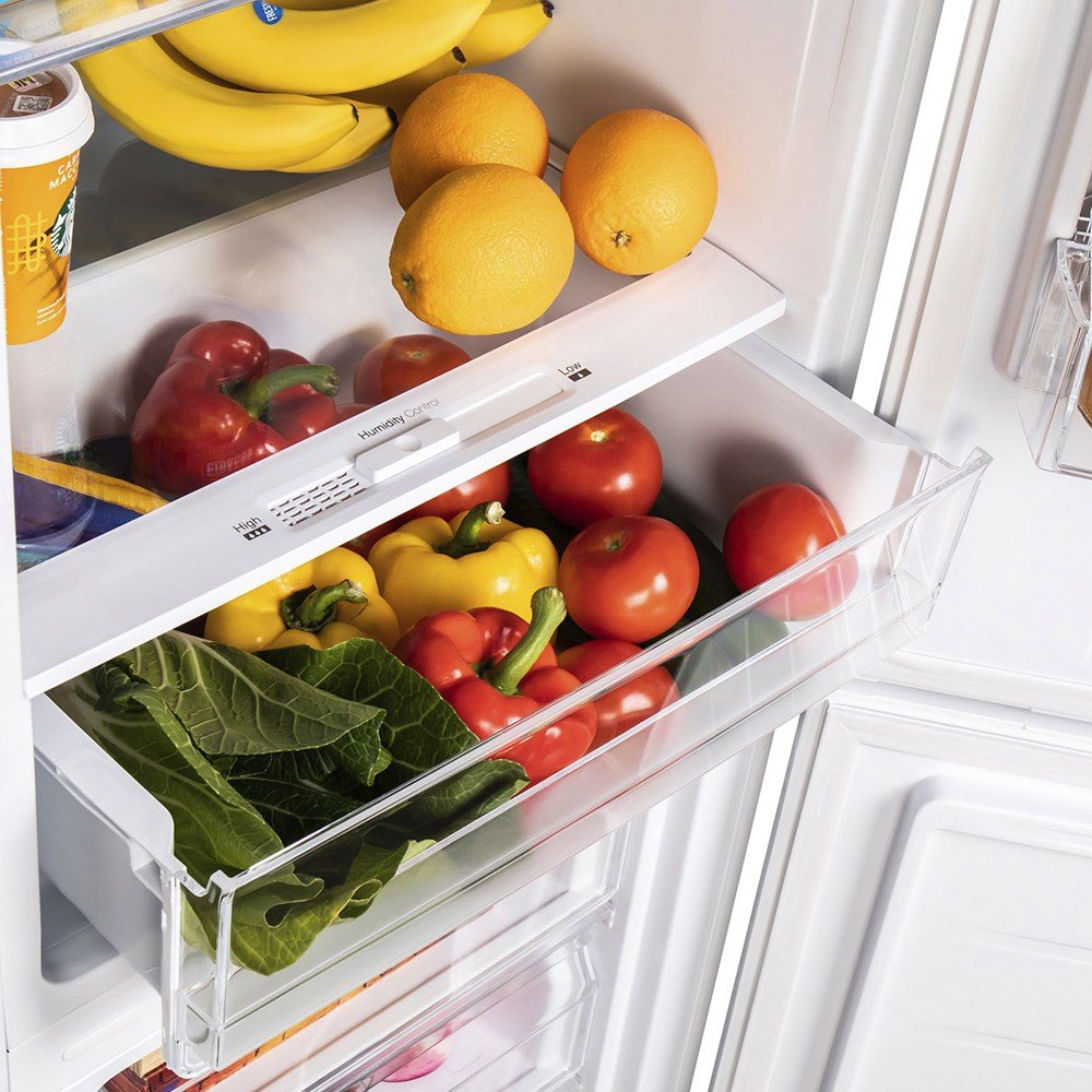 Холодильник 168х55 см Maunfeld MFF176SFW белый - 7 фото