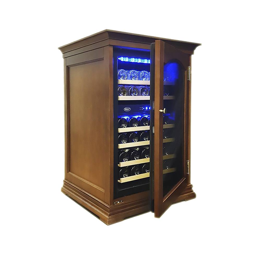 Винный шкаф на 34 бутылки Coldvine C34-KBF2 Wood коричневый в Москве ...
