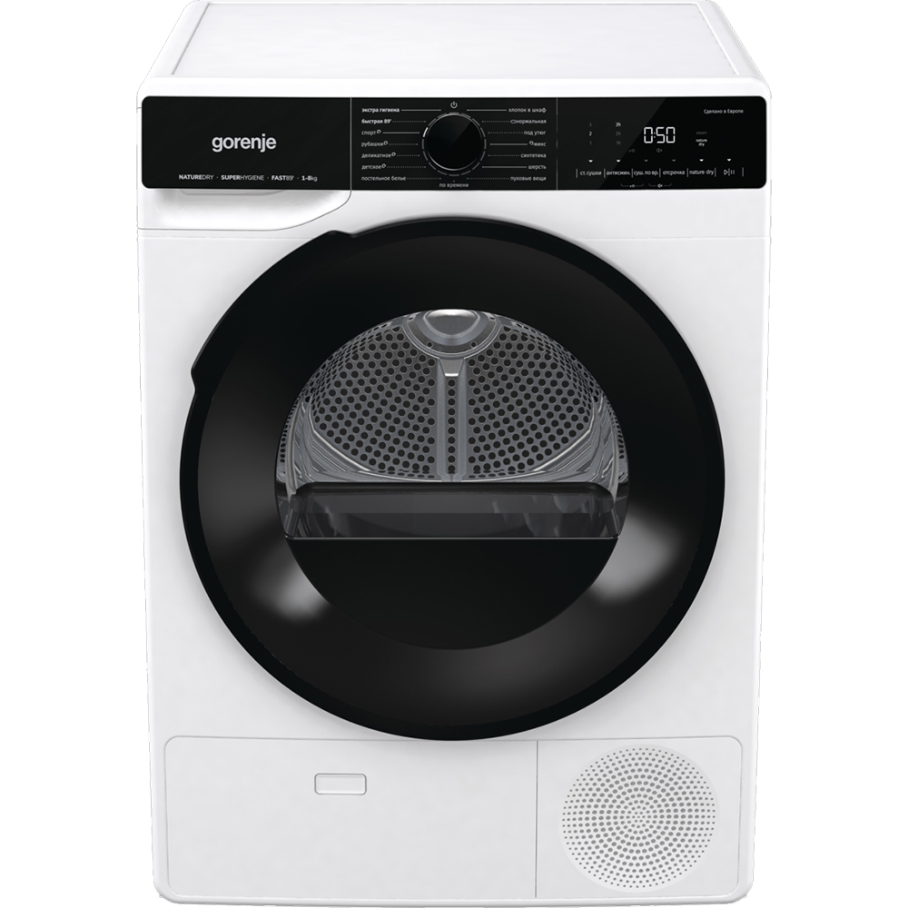 Сушильная машина 60 см на 8 кг GORENJE Advanced DPNA82 белая в Москве,  купить за 78990 руб. (арт: 211389) — интернет-магазин КитченТайм