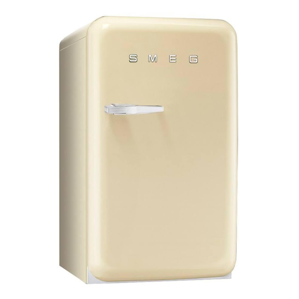 Холодильник однокамерный 96х55 см Smeg 50's Style FAB10RCR5 кремовый - 6 фото